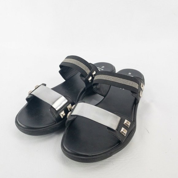 AQUATALIA by Marvin K.  8.5 B shoes slides wedges sandals heels snake